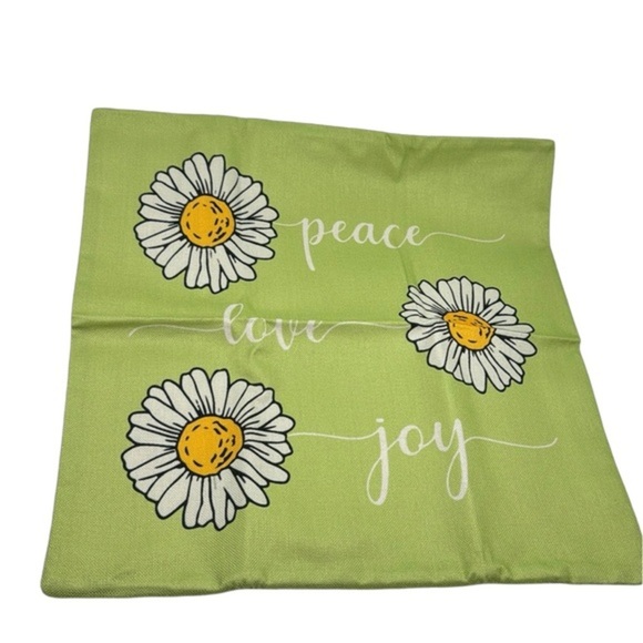 Green Floral‎ Outdoor Throw Pillow Covers - Set of 4 - Picture 10 of 12